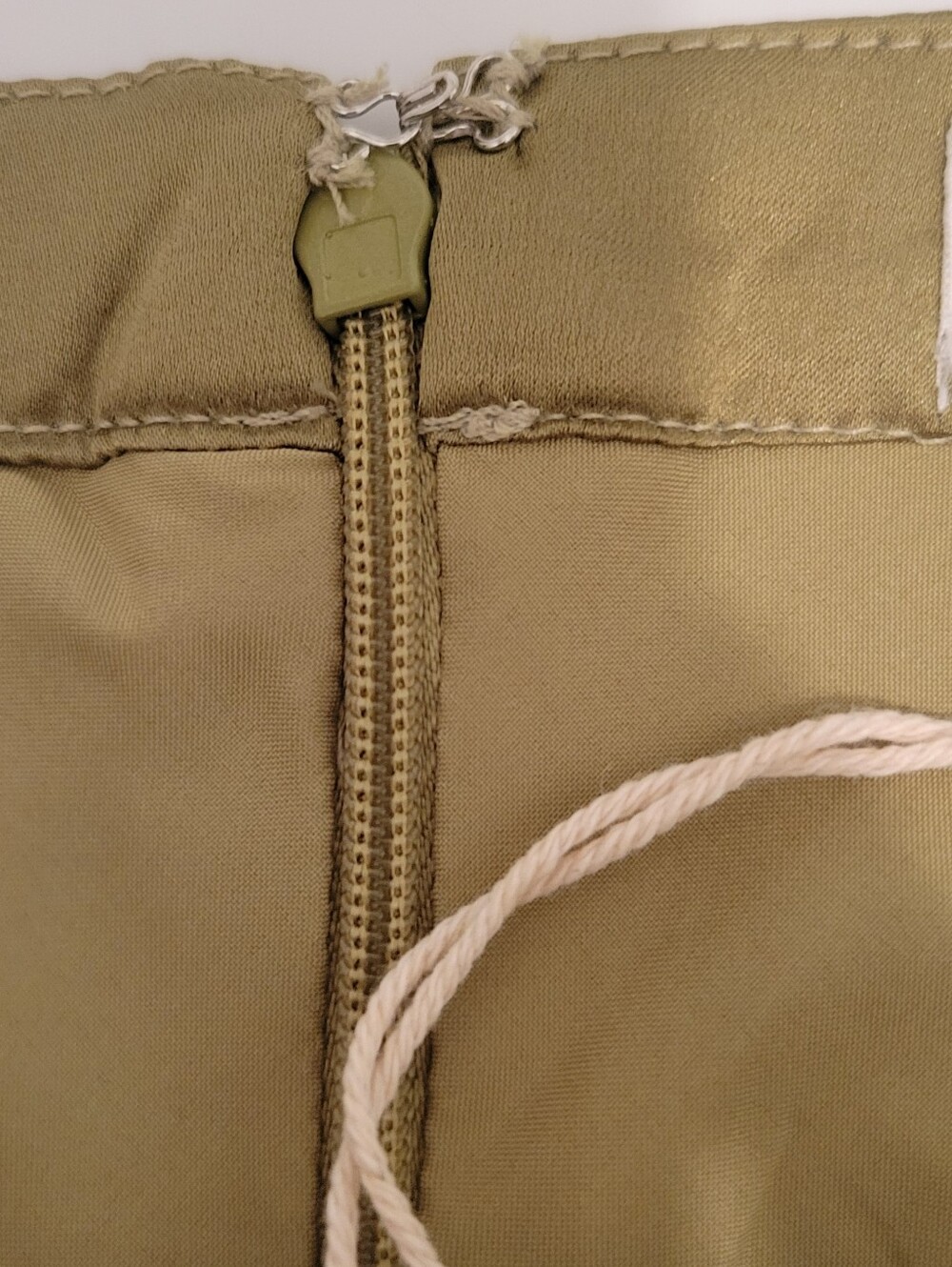 Blu Pepper NWT Sage Green Satin High Slit Maxi Skirt Size Small Elegant Slip Ski - Picture 7 of 8